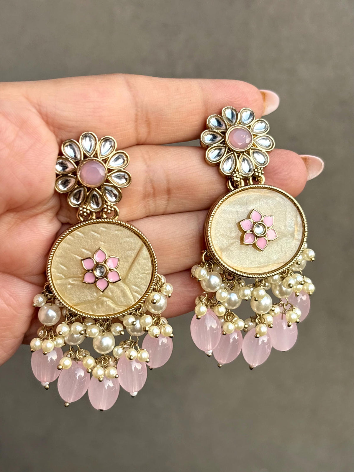 PAKIZA Pink Earrings