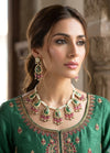 SUHANI Sabyasachi inspired Emerald and Ruby Fusion Kundan set