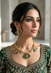 KIAH Green Hasli Necklace Set