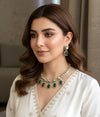 ZIBA Victorian Style Green Necklace set