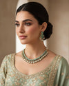 KALA Mint green Necklace Set