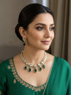 ZIBA Victorian Style Green Necklace set