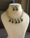 ZIBA Victorian Style Green Necklace set