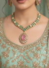 SUHAIRA Pink Mint Necklace Set