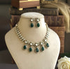 ZIBA Victorian Style Green Necklace set