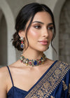 NIRAYA Sabyasachi inspired multicoloured choker set