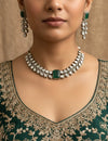 SHIRIN Green Victorian Necklace Set