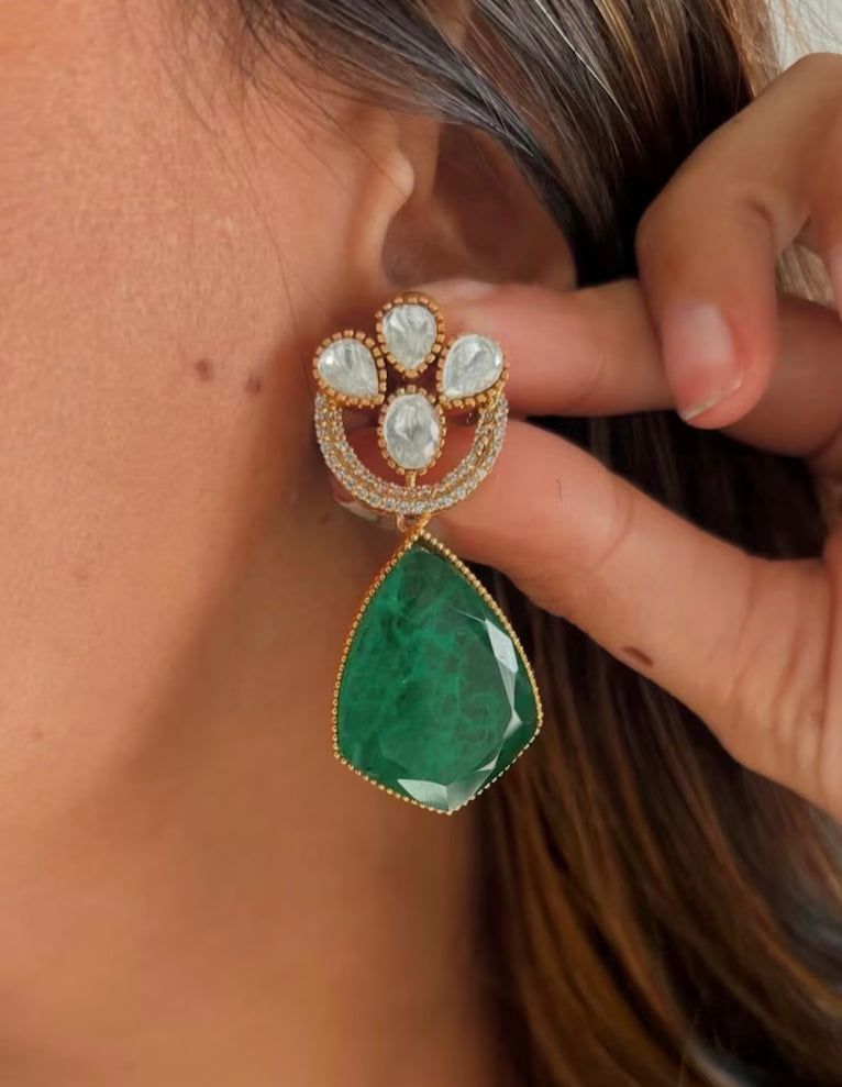 ANAISHA Green Necklace Set