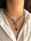 KYRA Green AD Necklace Set