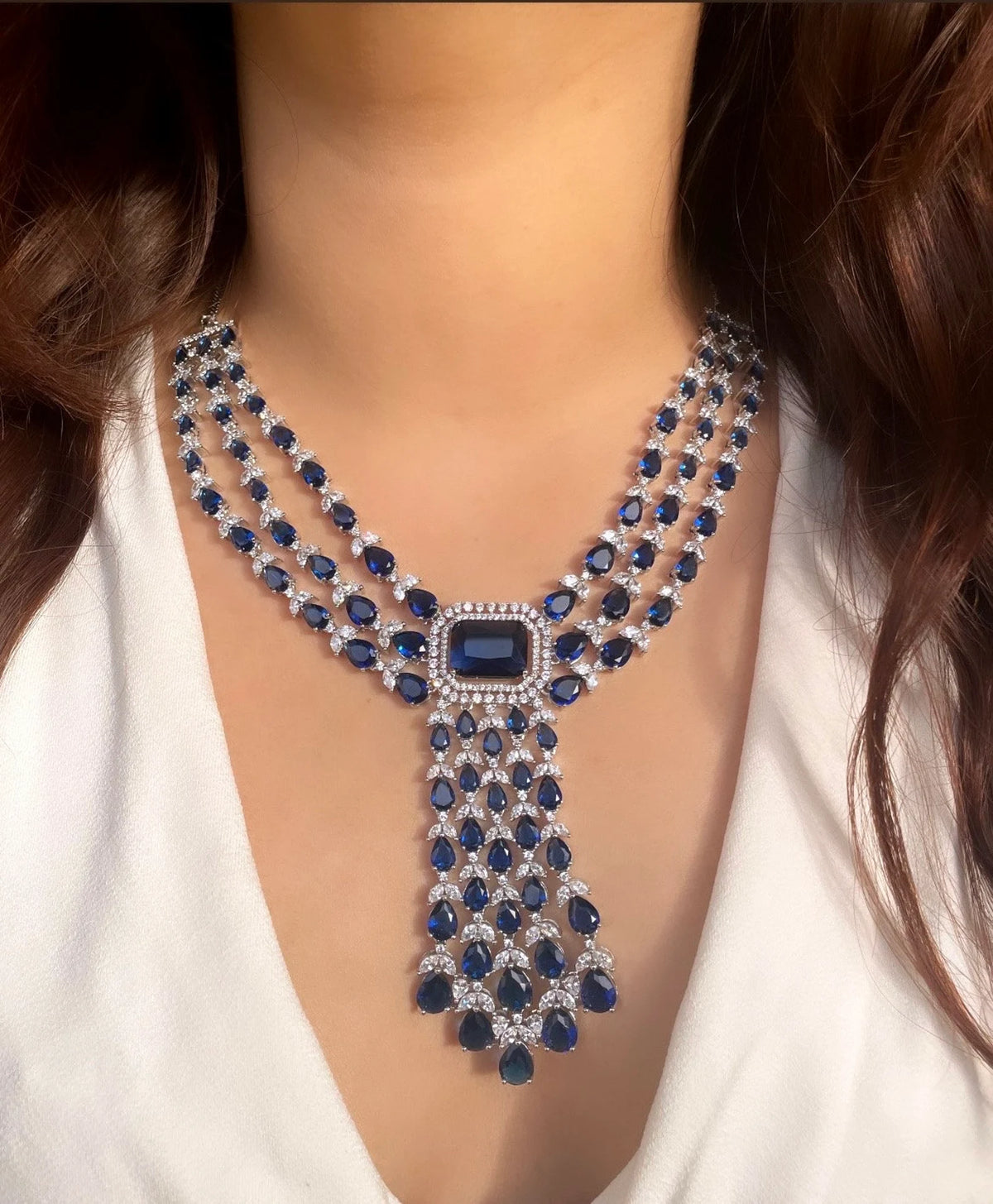 NAOMI Ruby AD Necklace Set