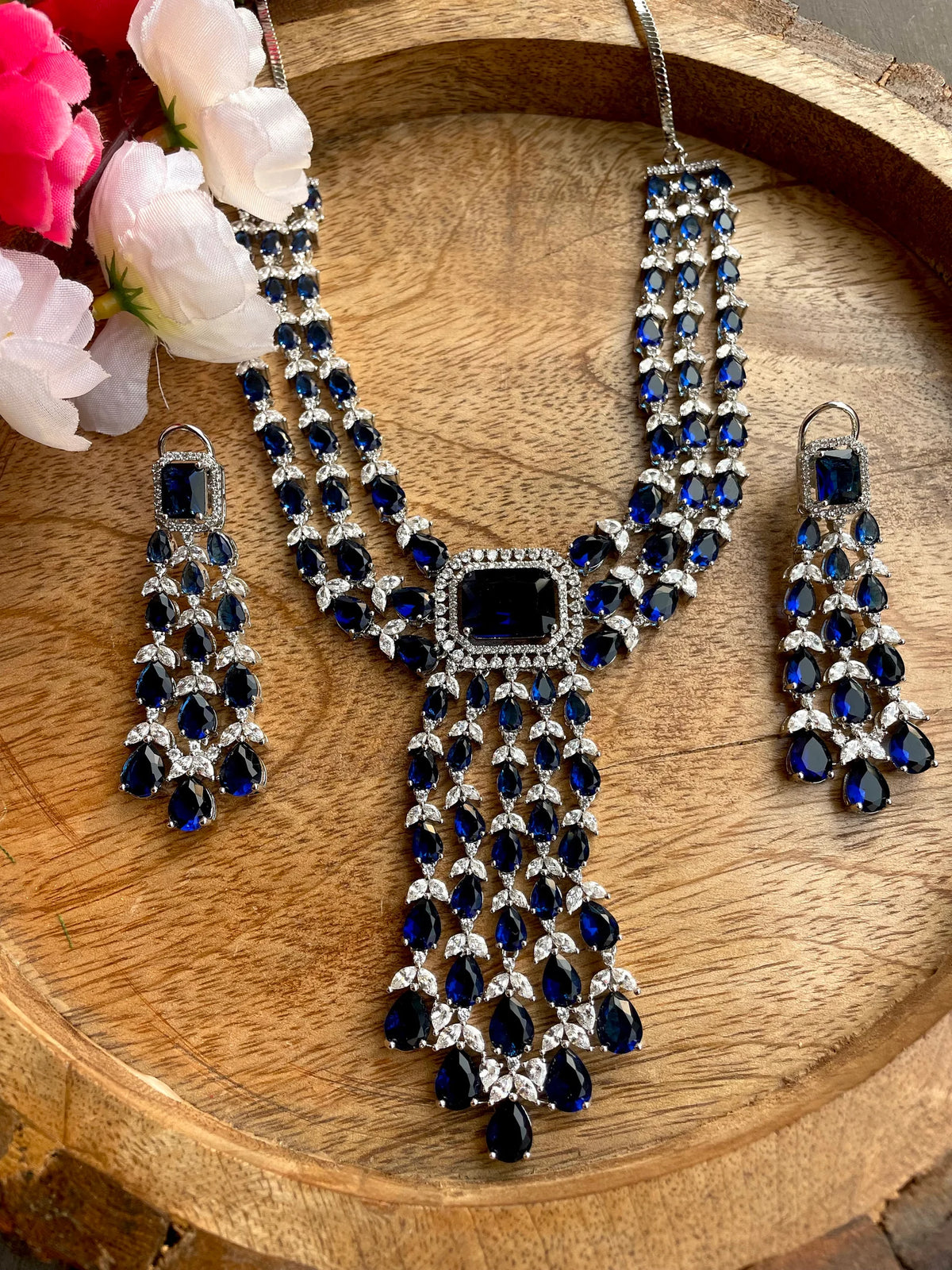 NAOMI Ruby AD Necklace Set