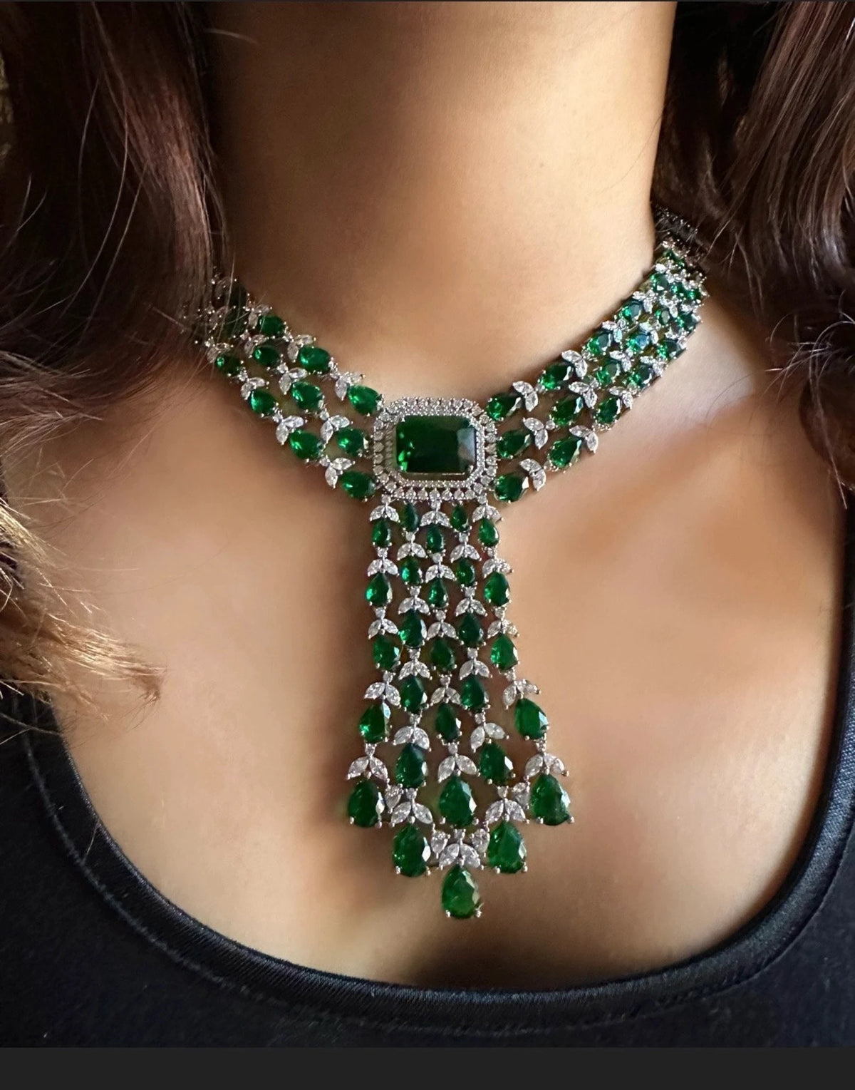 NAOMI Ruby AD Necklace Set