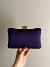 NOURA Blue Gold Clutch Purse