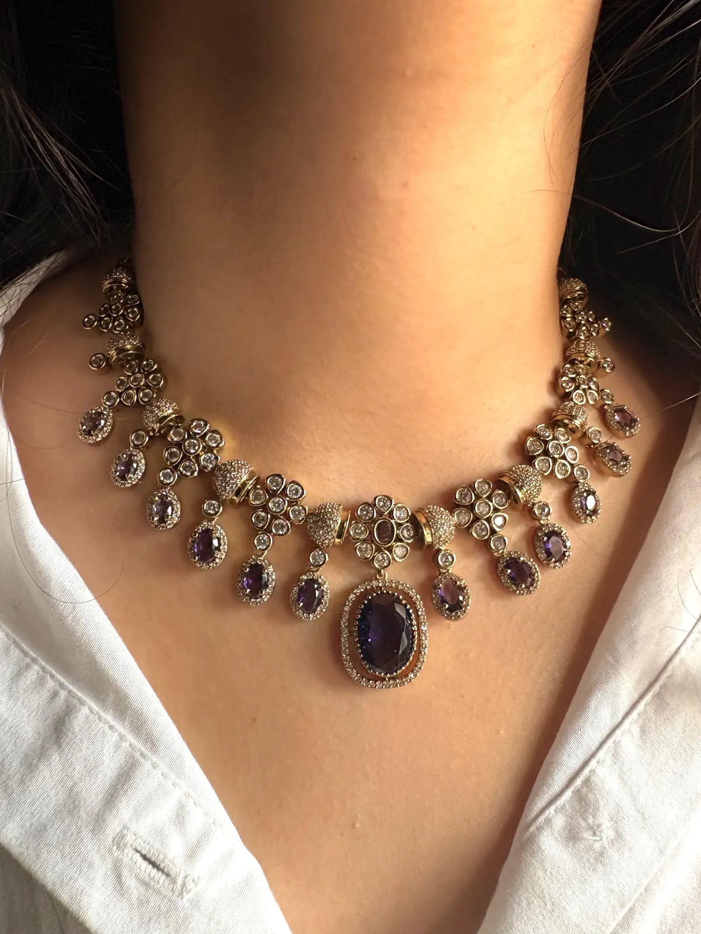 RIMAYA Victorian Necklace Set