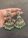 KOYAL Pink mother of pearl earrings blush pink colour shell earrings pink colour long pearl earrings MOP jewelry indian pakistani   danglers