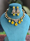 AMAYA Yellow Gold Hasli Necklace Set