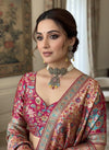 SUMAIRA Navratna Victorian style kundan and cz multicoloured choker set ,Indian Pakistani wedding bridal jewelry,navratan necklace set