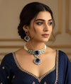 NAYAN Blue Necklace Set