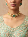 NITYA Mint Choker set, Indian Pakistani ethnic wedding jewelry