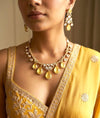 AMAYA Yellow Gold Hasli Necklace Set