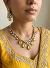 AMAYA Yellow Gold Hasli Necklace Set