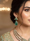 AKSHARA Mint Necklace Set