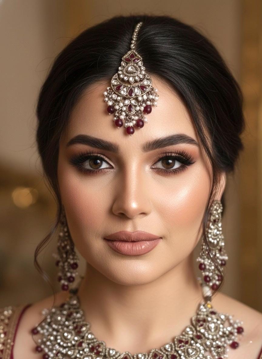 AMEYA Ruby Kundan Necklace Set