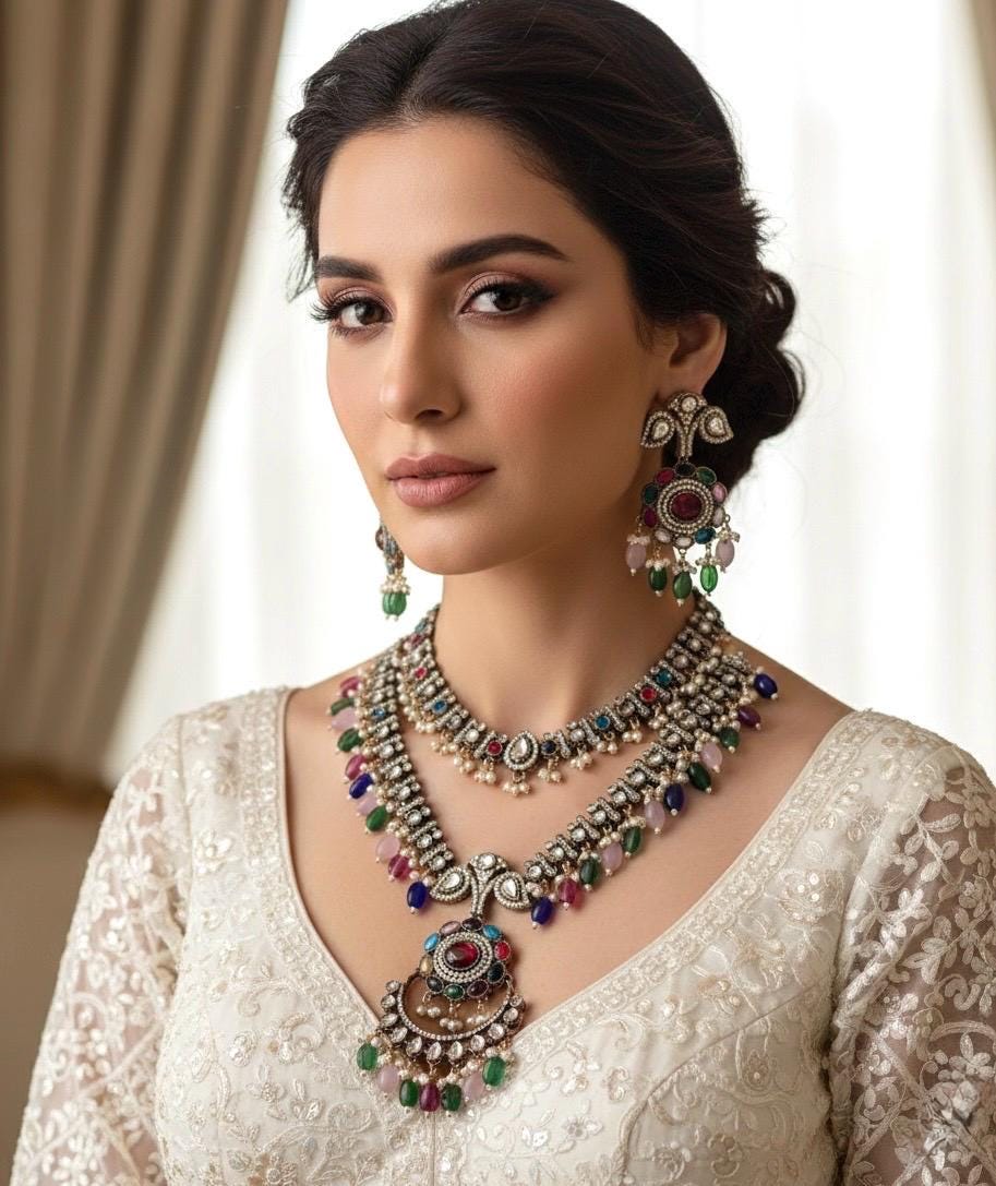 ALISAH Multicolored Necklace Set