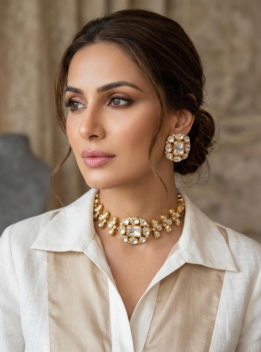 SABAA Clear Choker Set