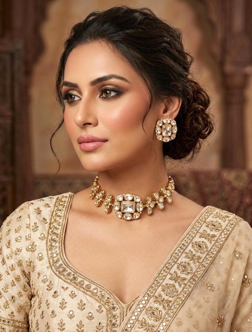 SABAA Clear Choker Set