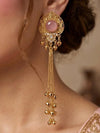 JENNA Light Pink Kashmiri Earrings