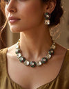 ADRITA Polki Necklace Set