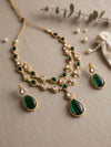 SHRIYA Green Necklace Set