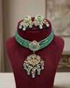 ALEENA Mint Necklace Set