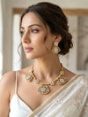 KIAH Gray Hasli Necklace Set