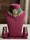 ALIZA Green Necklace Set