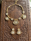 KIAH Gray Hasli Necklace Set