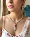 SOMA Ruby AD Necklace Set